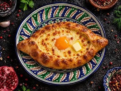 Хачапури по-аджарски